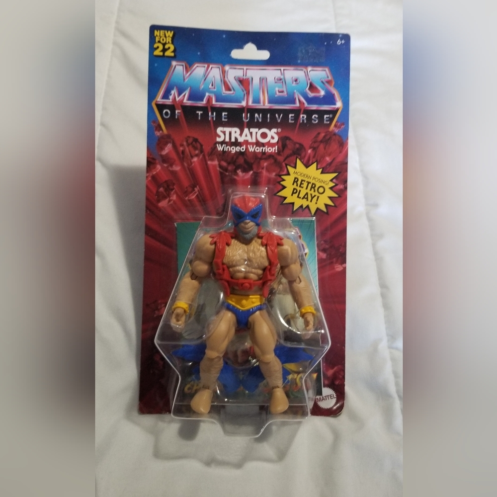 Stratos Masters Of The Universe Figure New